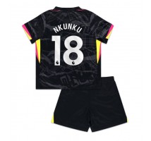 Chelsea Christopher Nkunku #18 Koszulka Trzecia dzieci 2024-25 Krótki Rękaw (+ krótkie spodenki)
